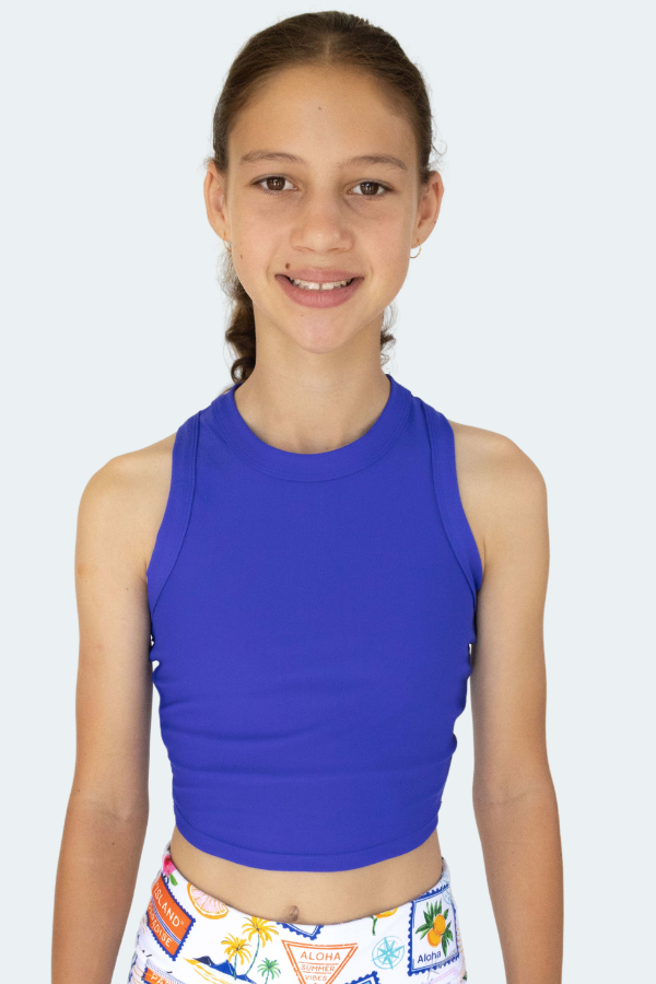 Active Tank (Youth) - Royal Blue