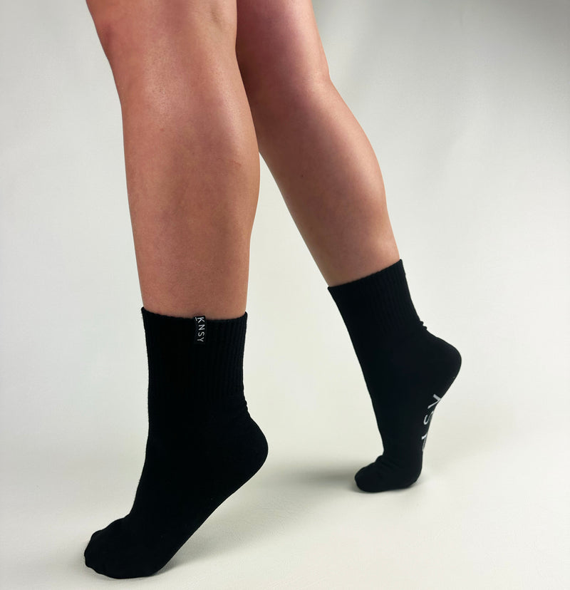 Base Crew Sock - Black