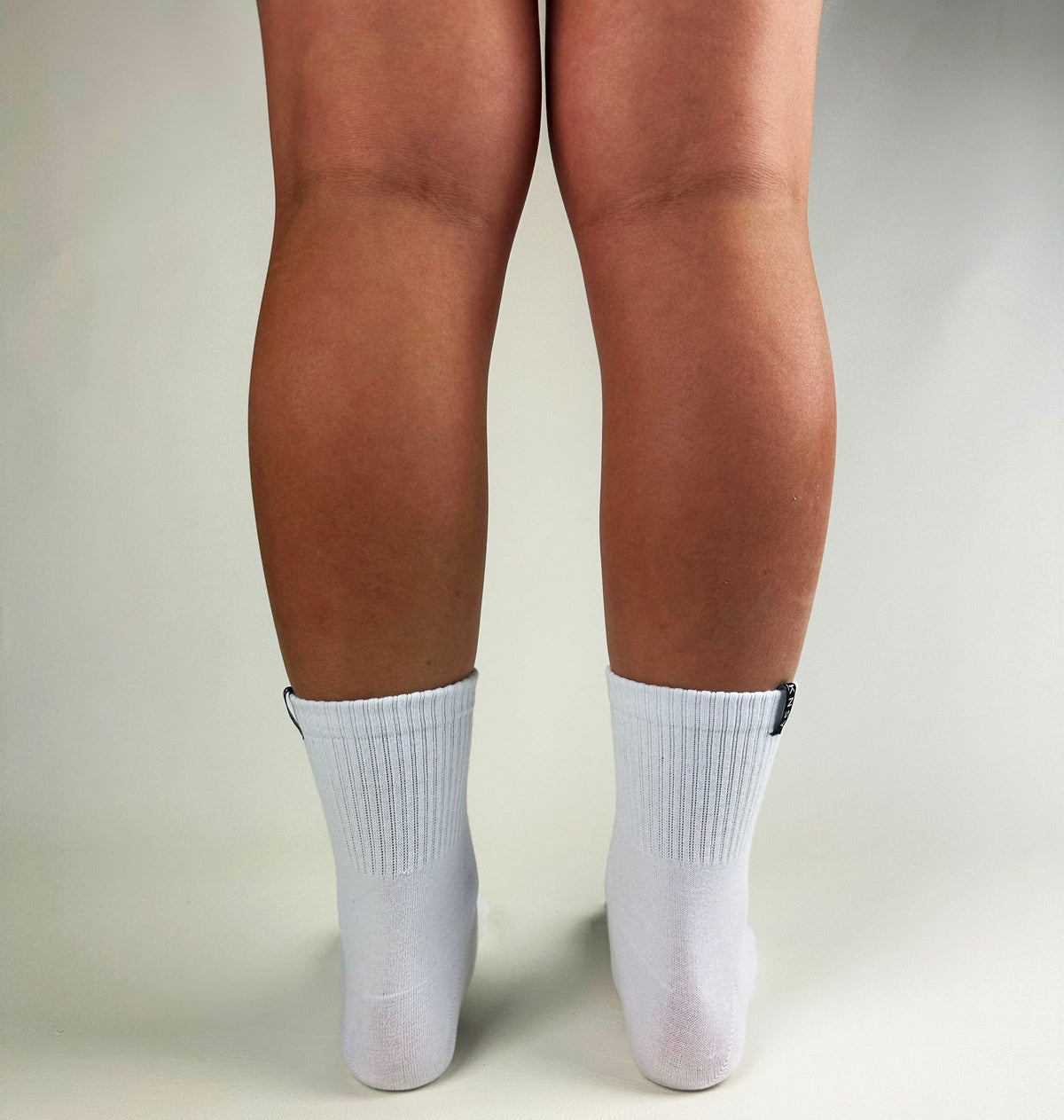 Base Crew Sock - White