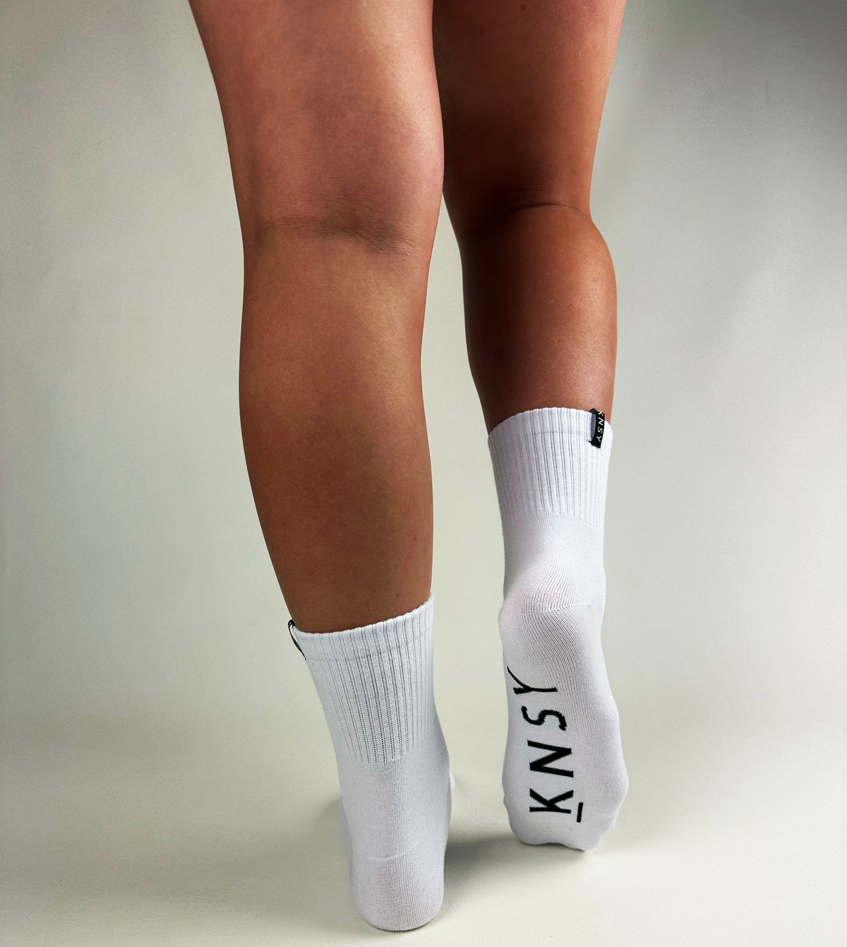 Base Crew Sock - White