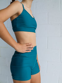 Active Crop (Youth) - Teal Green