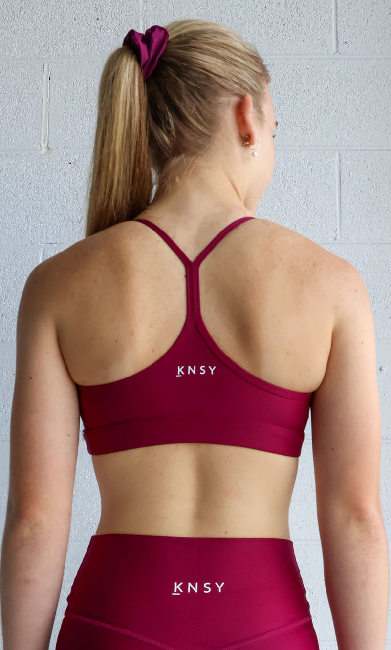 Active Crop (Ladies) - Mulberry