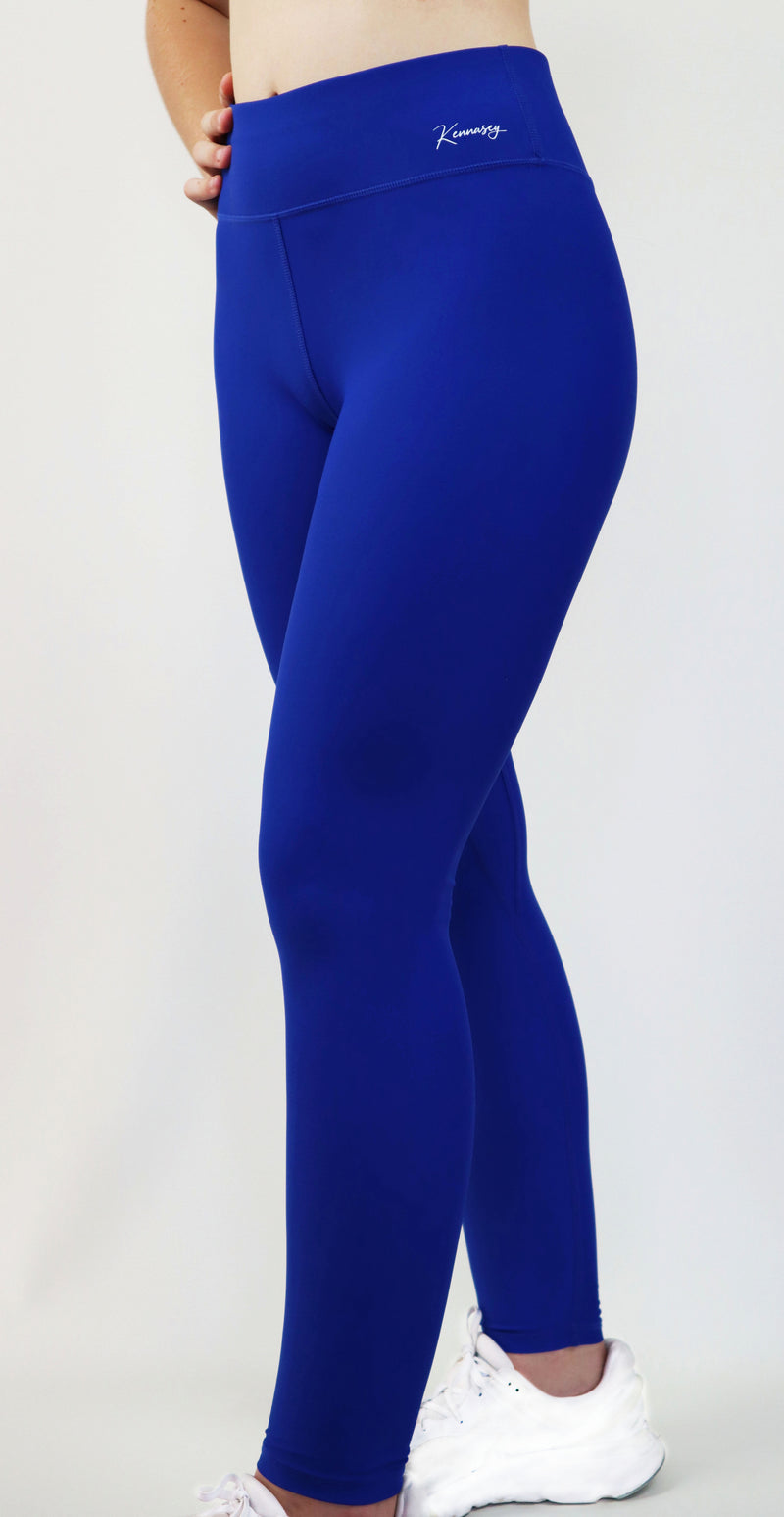 Cobalt blue tights